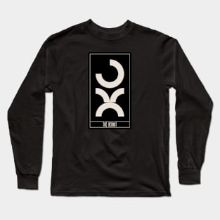 The Hermit: "Guiding Light of Solitude" Long Sleeve T-Shirt